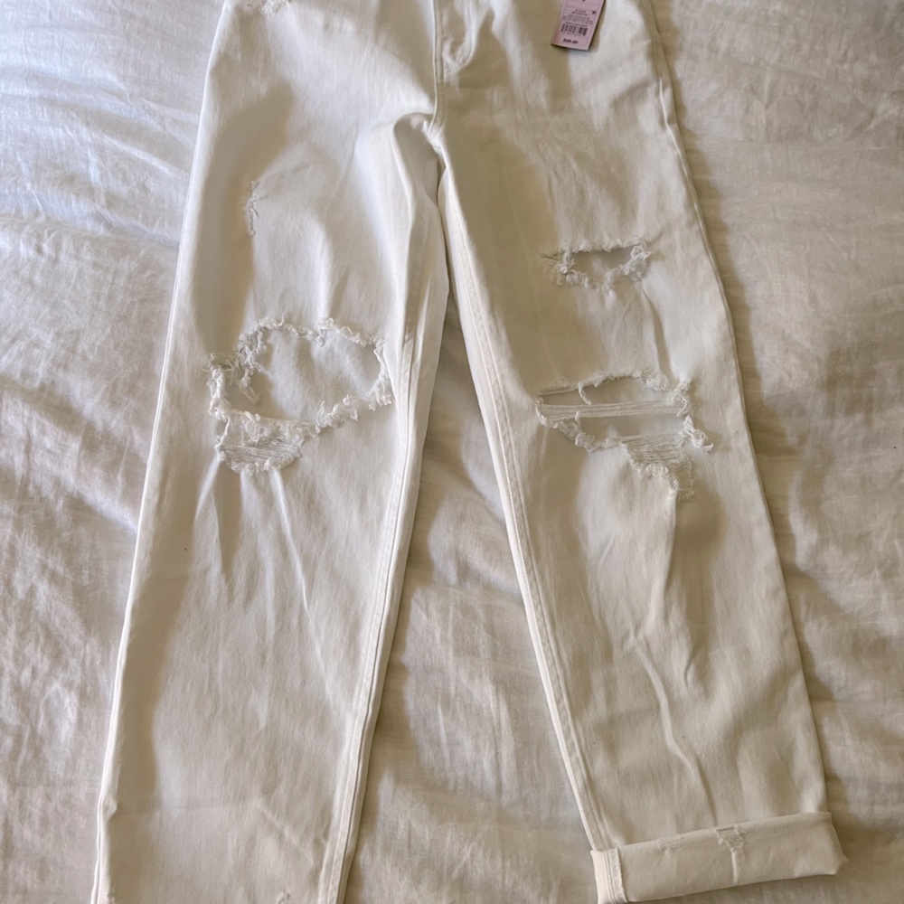 White Wild Fable High Rise Dad Jeans